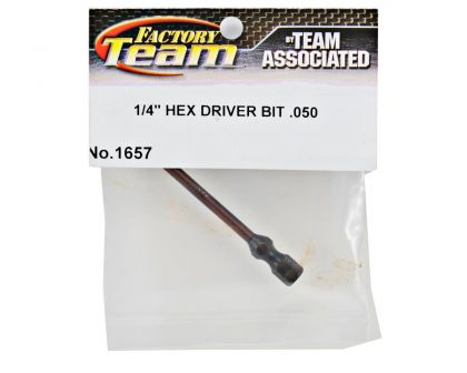 Team Associated 1/4 in Hex Driver Bit .050in standard
