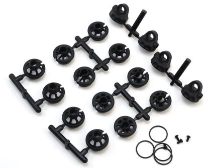 Team Associated B6.1 Shock Caps and Spring Cups