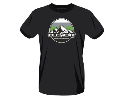 Element RC Circle Mountains T-Shirt schwarz M