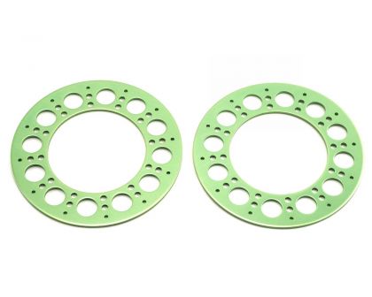 Axial Holey Rollers Beadlock Ring grün 2Stk.