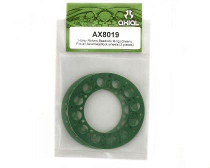 Axial Holey Rollers Beadlock Ring grün 2Stk.