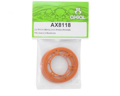 Axial 2.2 Rock Beadlock Ring orange 2Stk.