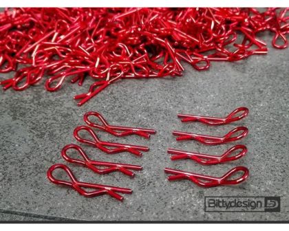 Bittydesign Body Clips Kit Big Scale Red