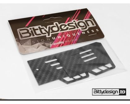 Bittydesign Universal Carbon Side Dams Kit für 1/8 GT