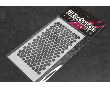Bittydesign Vinyl Stencil Honeycomb V1 large