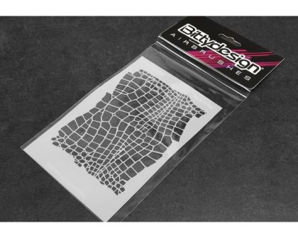 Bittydesign Vinyl Stencil Snake