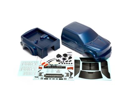 CEN-Racing FORD F-450 SD Complete Body Set Blue Galaxy