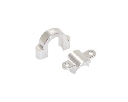 CEN-Racing CNC Aluminum Steady Bearing Holder silver anodized