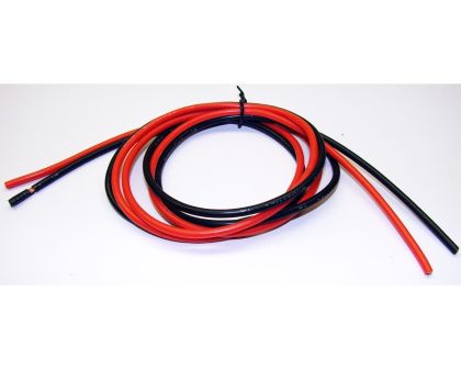 CRC 14Gauge Superflex Kabel rot und schwarz 3ft