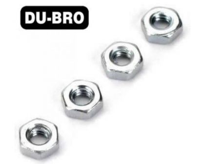 DU-BRO Nuts 2mm Hex Nuts 4 pcs per package DUB2103