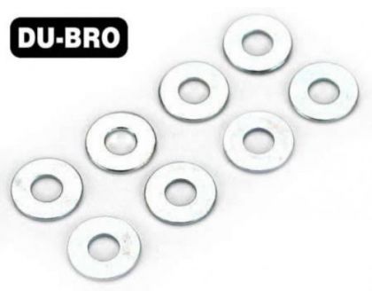 DU-BRO Washers 4mm Flat Washers 8 pcs per package DUB2110