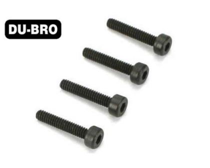 DU-BRO Screws 4.0mm x 35 Socket-Head Cap Screws 4 pcs per package DUB2281