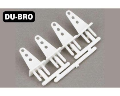 DU-BRO Aircrafts Parts und Accessories Micro Pushrod Guides 0.080 Dia Holes 4 pc per package