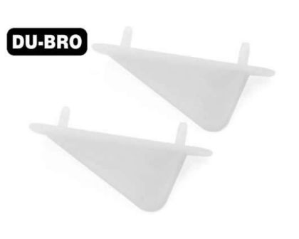 DU-BRO Aircrafts Parts und Accessories 2 3/8 Wing Tip/Tail Skids 2 pcs per package DUB992