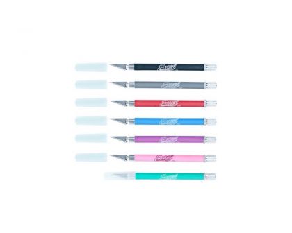Excel Tools Werkzeug Messer K18 Grip-On mit Schutzkappe 1 von 6 Farben sortiert