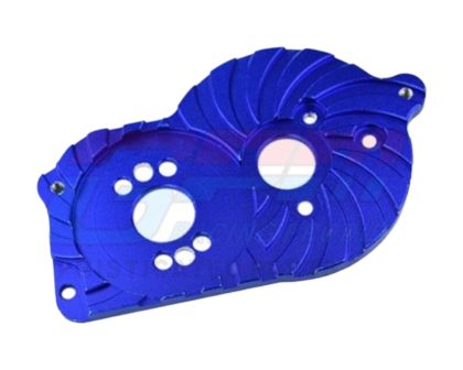 GPM Racing Alu Motorplatte blau für Losi Mini-T