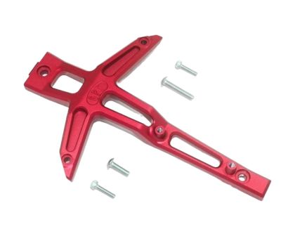 GPM Racing Alu Chassis Versteifung vorne rot