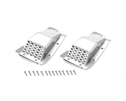 GPM Racing Metal Fender Vent Style A silber