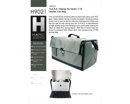 HARD Racing Tasche Transport HARD Cheng-Ho 1/10 Hauler 2 Schachtel