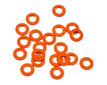Hot Bodies Aluminium Scheibe 3 x 6 x 0.5mm orange 20St
