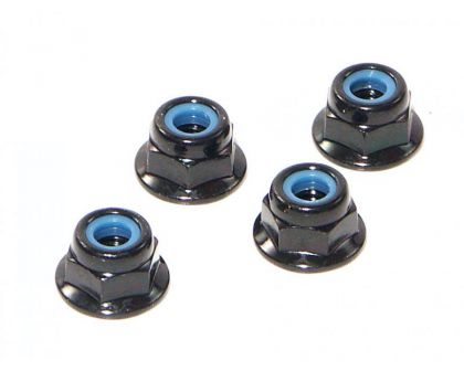 Hot Bodies FLANGED LOCK NUT M4 HBSZ684