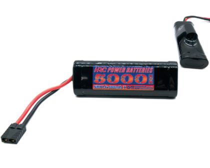 HRC Racing Akku 7 Zellen HRC Power Batteries 5000 NiMH 8.4V 5000mAh Hump Stick TRX Stecker