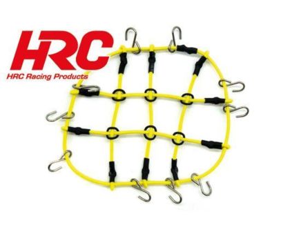 HRC Racing Karosserieteile 1/10 Crawler Maßstab Gepäcknetz 65x80mm gelb
