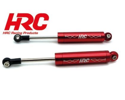 HRC Racing Option Part 1/10 Crawler Shock Set with inner Spring Aluminium 110mm 12mm rot