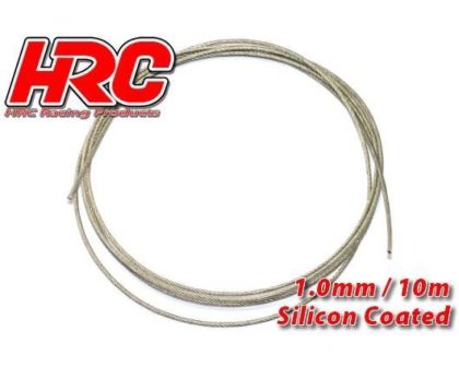 HRC Racing Stahlseil 1.0mm Silicone Coated soft 10m HRC31271C10