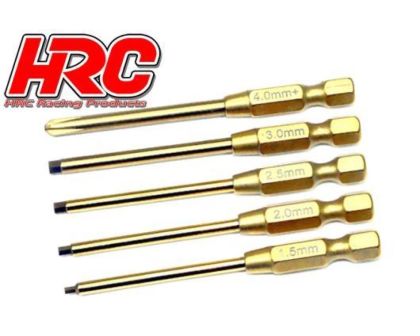 HRC Werkzeug HEX Werkzeugspitzensatz für elektrische Schraubenzieher Titanium coated HRC4054S