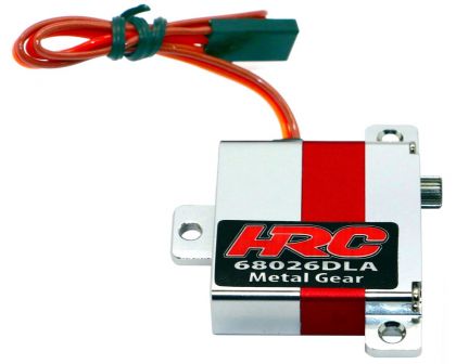 HRC Racing Servo Digital 30x10x30mm 24g 6.9kg/cm Metallzahnräder Laydown Aluminium Case Doppelt Kugelgelagert