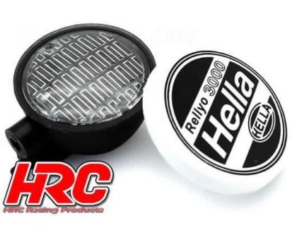 HRC Racing Lichtset 1/10 oder Monster Truck LED JR Stecker Hella Cover 4x Weiss LED