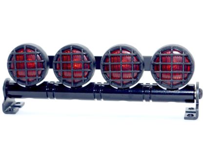 HRC Racing Lichtset 1/10 oder Monster Truck LED JR Stecker Dachleuchten Stange Typ B Rot
