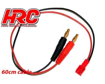 HRC Racing Ladekabel 4mm Bullet zu Molex Micro Plug 600 mm Gold