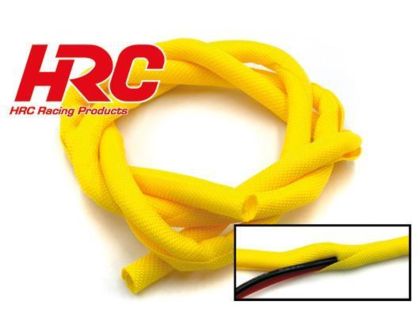 HRC Racing Kabel Gewebeschutzschlauch WRAP Super Soft gelb 13mm