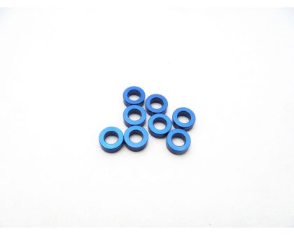 Hiro Seiko 3mm Alloy Spacer Set 2.0mm Y-Blue