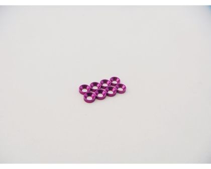 Hiro Seiko Senkkopf Unterlegscheibe 2mm klein purple