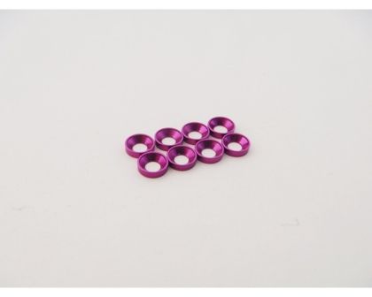 Hiro Seiko Senkkopf Unterlegscheibe 2.5mm klein purple HS-48877