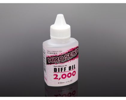 Hiro Seiko RC Toy Accessories Diff Oil 2.000 cps 60ml