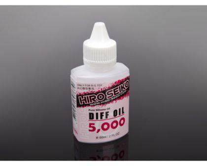 Hiro Seiko RC Toy Accessories Diff Oil 5.000 cps 60ml