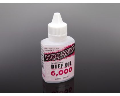 Hiro Seiko RC Toy Accessories Diff Oil 6.000 cps 60ml