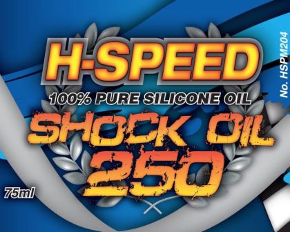 H-SPEED Silikon Dämpfer Öl 250 75ml HSPM204