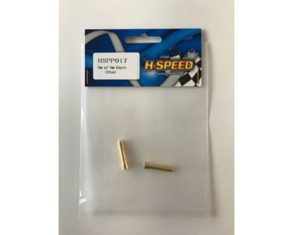 H-SPEED Goldkontakt Adapter 5mm auf 4mm