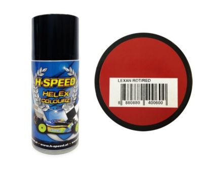 H-SPEED Lexan Spray rot 150ml HSPS006