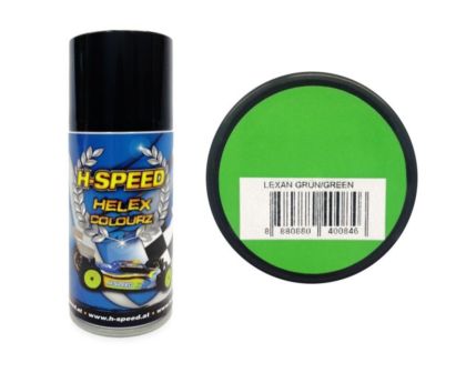 H-SPEED Lexan Spray grün 150ml HSPS008