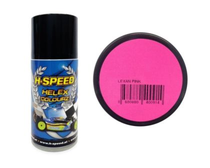 H-SPEED Lexan Spray Pink 150ml HSPS009