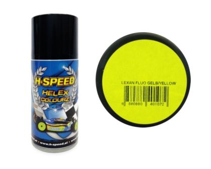 H-SPEED Lexan Spray Fluo gelb 150ml HSPS010