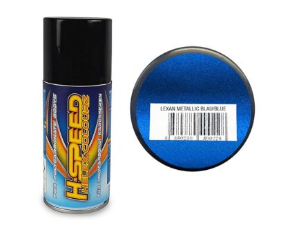 H-SPEED Lexan Spray Metallic blau 150ml HSPS028
