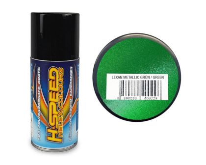 H-SPEED Lexan Spray Metallic grün 150ml HSPS029