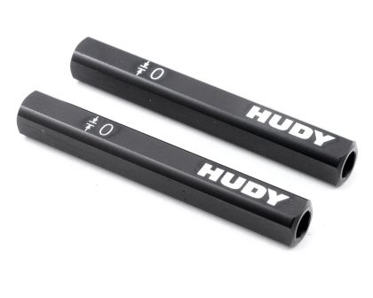 HUDY Alu Unterlegböcke 10mm zur Ausfederwegseinstellung HUD107702